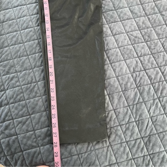 New with tags. Express Black Faux Leather Pants - Picture 9 of 9